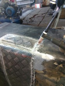 ремонт алюминиевого топливного бака